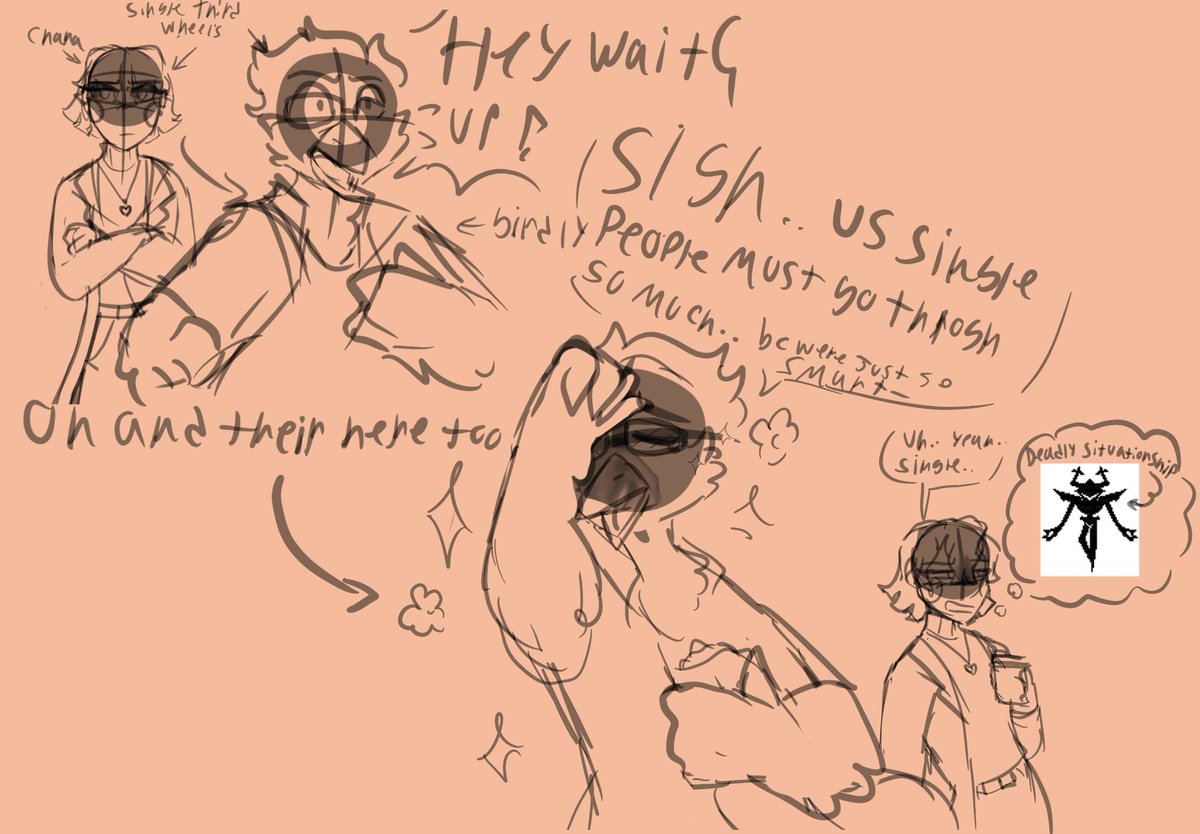 lemon_monarchh's tweet photo. Day 4: date!
Oki! Almost caught up! I was gonna give it was the first image but I had to add the extra doodles 
(Definitely not bc it was so i could add #Friskriel and #desschara crumbs for myself-)
#kralsei #kralseitober2026
#suselle https://t.co/Rh4bR9nX9t