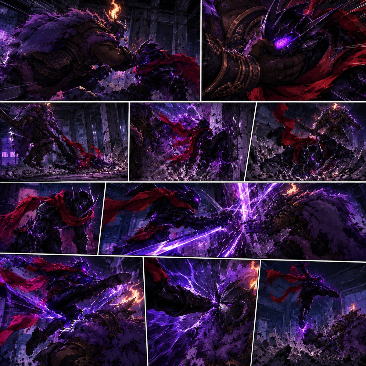 Isaacqz58's tweet photo. @Amadeus_Alter @Kai_CF_RP [ Kraken sentio cada golpe Pero el se levanta acomodando su bufanda ]

🐙: Ths dolió bastante Pero te pienso devolver el favor con interesante 

-salta rápido con su katana chocando espadas-

🐙: Grrr...no pienso retroceder

-se impulsa y lanza una patada doble a la cabeza- https://t.co/CB6VlucktM