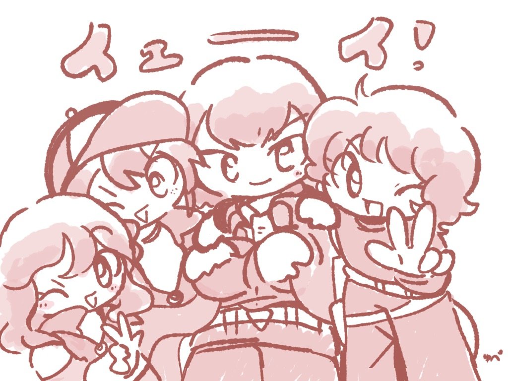 yupepe_neko's tweet photo. 銀河旋風ブライガー､45周年おめでとうございます‼️‼️✨イェーイ！👍
大好きなブラスターキッドくんとJ9のみんな(過去絵)でお祝いさせてください🎉🎉🩷
45周年だしグッズとか出てくれたら嬉しいな…‼️(切実)
J9のみんな大好きだよ~‼️‼️‼️‼️
#銀河旋風ブライガー https://t.co/t8HzON7MSJ