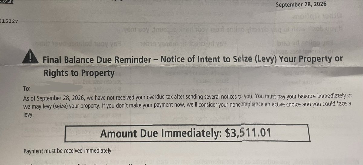 MalzDude's tweet photo. God, I’m gonna puke. They just sent me this in the mail today. I need everyone’s help pronto if we can😢

https://t.co/xiU5csUJ7h https://t.co/x1KQsLn12U