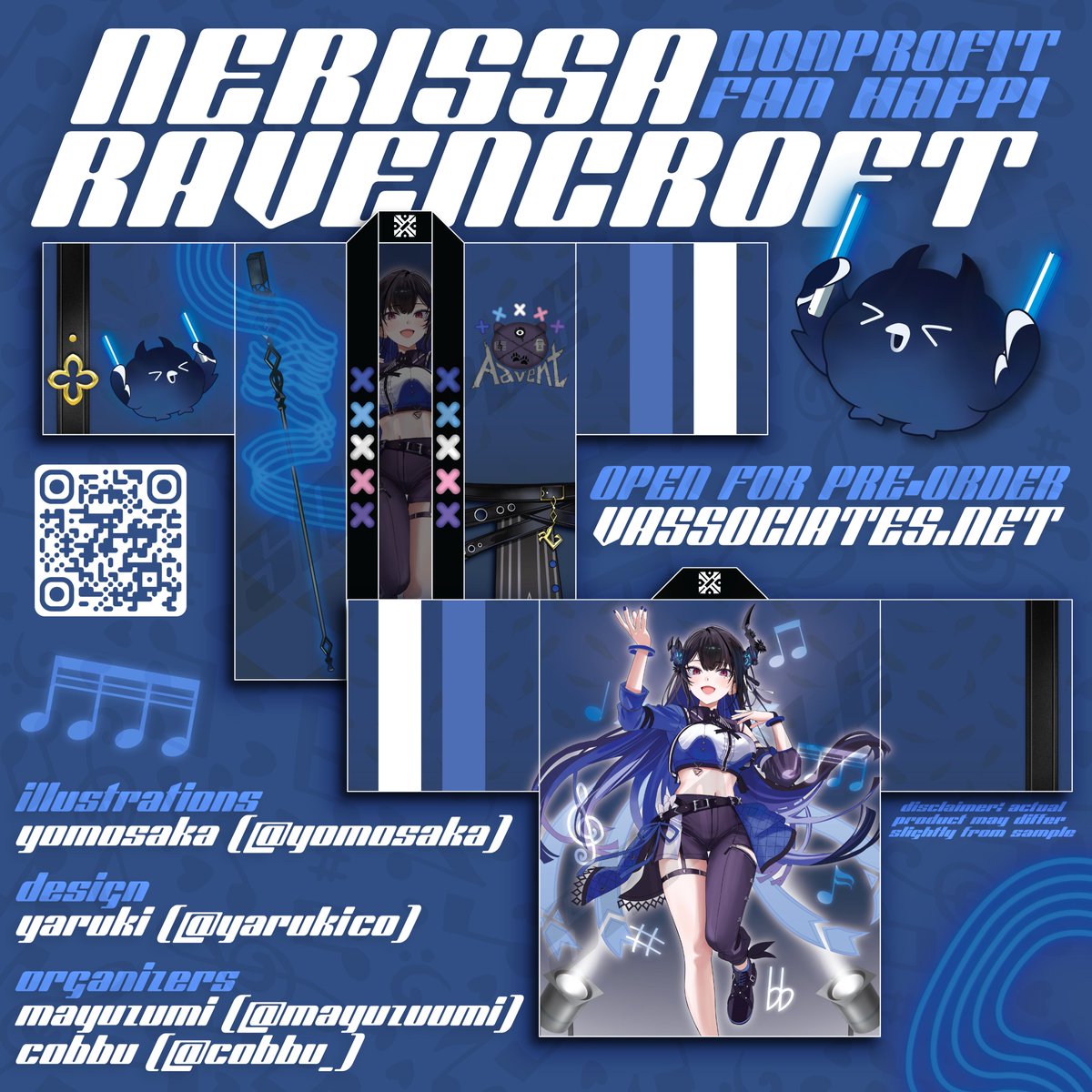 vAssociates_'s tweet photo. Hiya Darlings and Novelites! After so many requests to rerun these Happis, we will be rerunning the Nerissa and Shiori unofficial Fan Happis from 10/5 - 10/23! Hope to see all of the Jailbirds and Novelites repping their oshi at future events!

#RissaLIVE #ShiorinOnAir https://t.co/S57HJnDI06