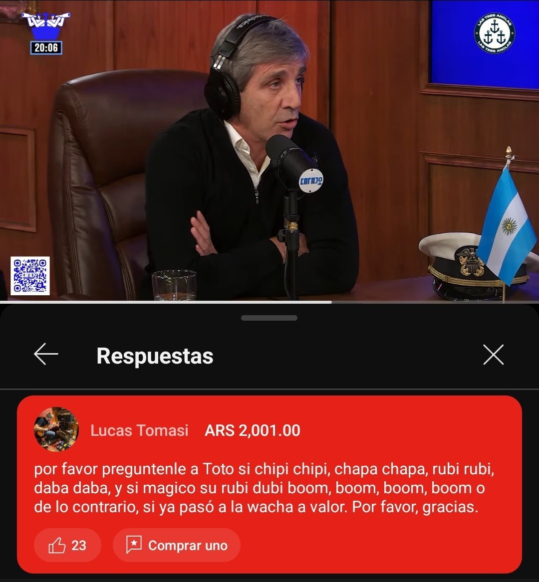 OOC_LaMisa's tweet photo. Cuando le preguntan esto a Toto? Me parece clave que de una respuesta https://t.co/zjZzUTfIEX