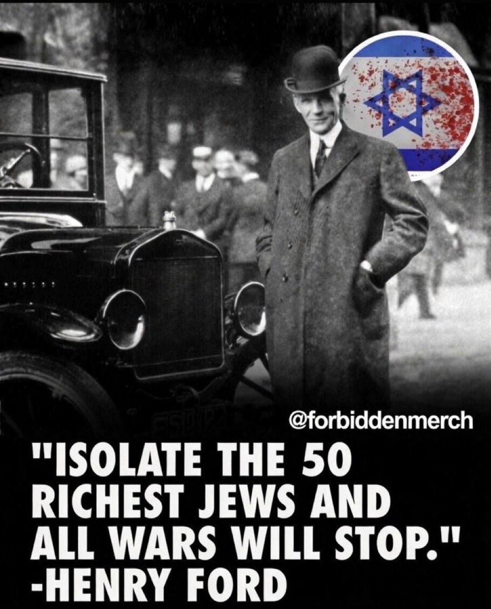 forbiddenmerch's tweet photo. Hey @grok 

Did Henry Ford blame jews for Bolshevism, Lincoln’s assassination, the Great Depression and conspiring to take over the world?

Yes or no https://t.co/xVwZd0PzUO