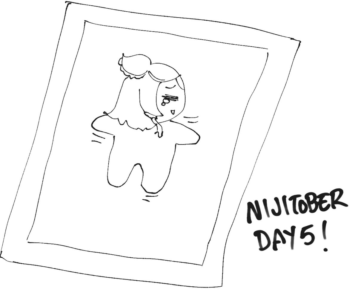 EliraPendora's tweet photo. it’s my #NIJITOBER26 day 5 art lmao
it’s me in a glue trap lol the day 5 prompt was stuck!

super freaking busy day today but I still wanted to draw the bare minimum and that I did LOL https://t.co/45XIN3Sixk