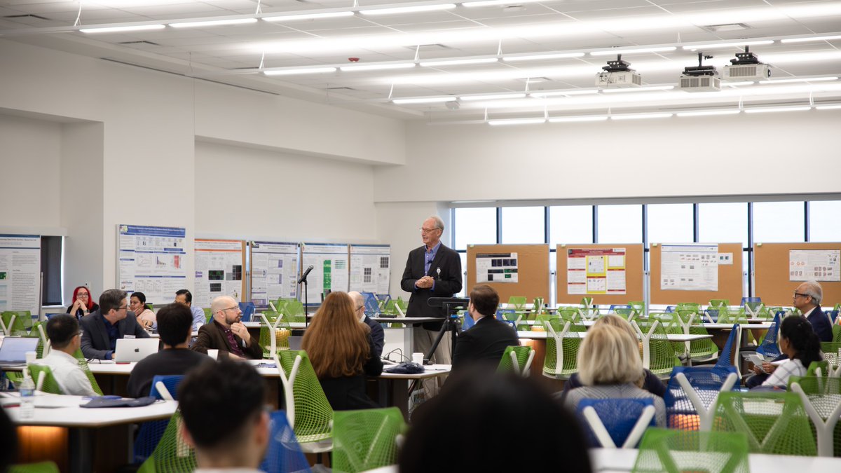 TheLongSOM's tweet photo. The 2nd Annual Advances in Human Health through Spatial Omics and AI (AHHSA) 2026 kicked off with symposium speakers and a welcome message from UT San Antonio President Taylor Eighmy, PhD. https://t.co/AXNA53vlVn