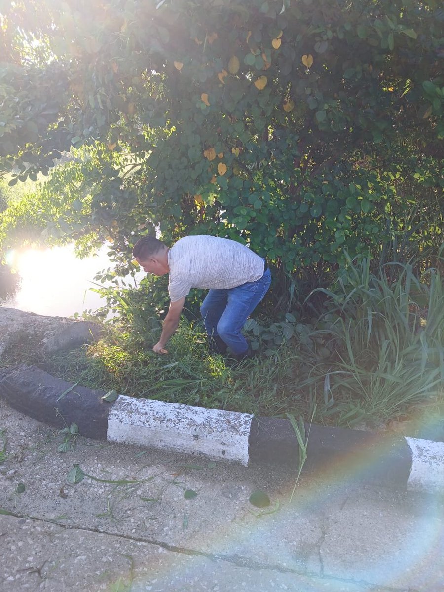 IsmeliDiazM's tweet photo. Trabajamos en la transformación de la entrada de #Alamar en #LaHabanaDelEste. https://t.co/B26ggMx6Dm