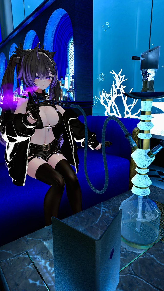 rinnevrchat's tweet photo. おはよぉ〜
天使っぽい白しながい��なら
小悪魔黒しなもいるべきっ！
初ツインテールにして
シーシャギミックもぶち込んだ⚗️
完成したらちゃんと写真とる📸
#Shinano3D #VRChat https://t.co/Ms2OSkyyjR
