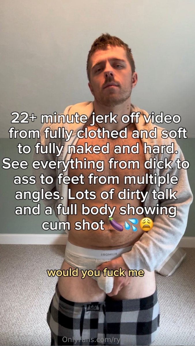 _moreryan's tweet photo. My new dirty talk jerk off video just dropped‼️Check your messages on https://t.co/5YmghenFmU to watch the preview vid 😏 https://t.co/dEZHbccELn