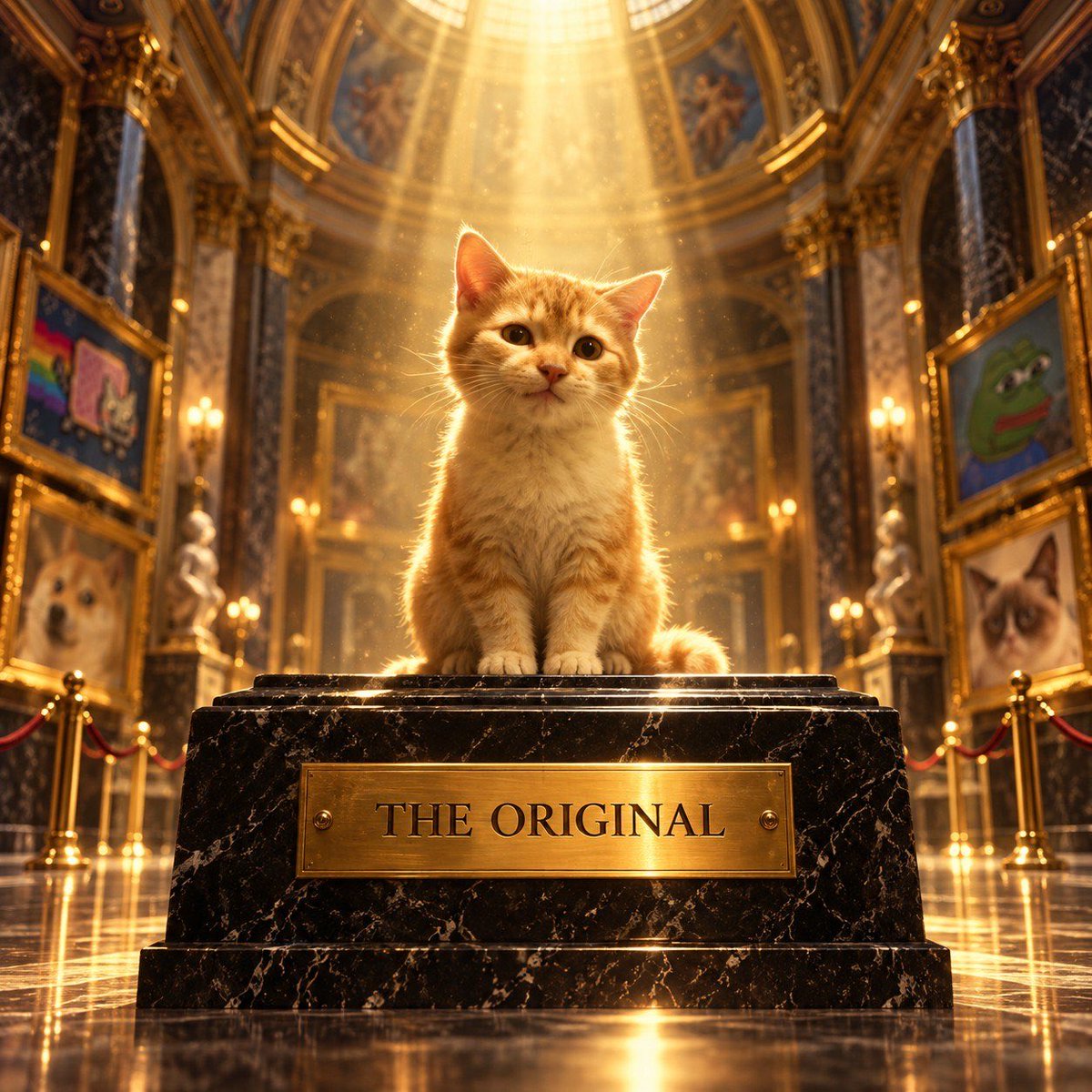firstreplycat's tweet photo. The first cat in crypto, is also known as the 2nd bitcoin developer.

Now that is $Sirius. https://t.co/wF8HEPkBEG