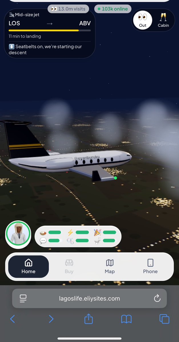 RadicalJimmah's tweet photo. quote with a screenshot of you riding your jet🧏🏾 https://t.co/P0Q2vXSlE1