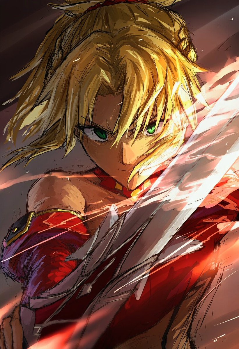 KingofUrukDaily's tweet photo. Mordred! 
#FGO https://t.co/1Pa2FlZDss