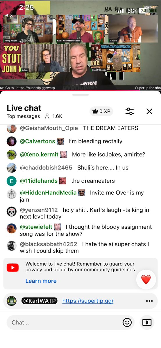 ImholteCrusher's tweet photo. @AImholtequotes @AaronImholte @whoarethesepod Lady K bought another 300 listeners! What a jerk! https://t.co/zT61VxR4ed