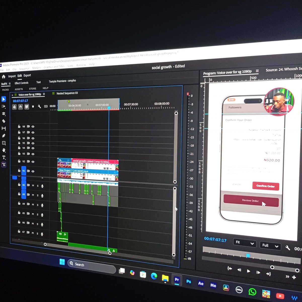 akeemsmat's tweet photo. Edit one short today 

I am available to take on a new client 

Got raw footage sitting in your drive?

Send it over

Let's turn it into a video that's ready to post https://t.co/DnXhQgVqHC