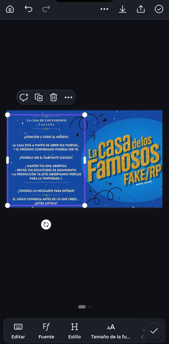 LCDF_FakeRP's tweet photo. Que asco que estén tirando hate sin saber, estamos en fake y todos podemos hacer lo que se nos dé en gana. No sea ardido y dejé a los demás hacer lo que uno quiera. 

Y si los demás usan IA o no, no debería ser su problema. https://t.co/k5sWfdiPMc