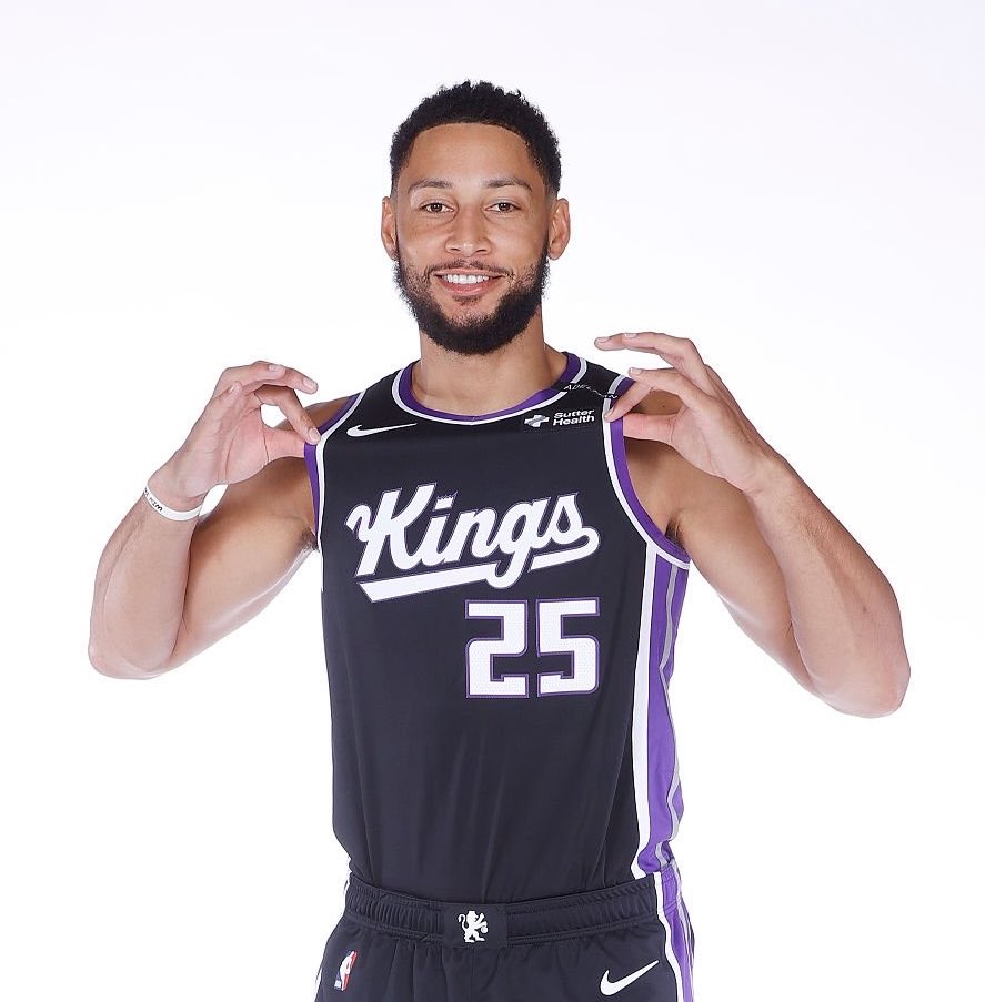 TheDunkCentral's tweet photo. Ben Simmons is reportedly looking like his old Sixers self, and there’s a good chance he’ll start for the Kings on opening night, per @MarcJSpears https://t.co/xrpwvy4GYG