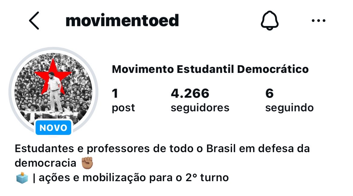 i4bgteezz's tweet photo. 🚨Sigam esse perfil no Instagram que tem como propósito ajudar a mobilizar pessoas para votar no Lula no segundo turno!!!

https://t.co/5Ay67TnWf8 https://t.co/5gkevMsoEA