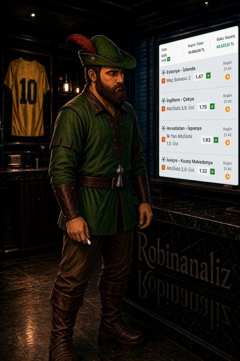 Robinanalizz's tweet photo. 6 Ekim Günün Yüksek Oranlı Kuponu
Analiz tamam oklarımızın hedefi bulması dileğiyle 🏹 https://t.co/EJO0VQWny9