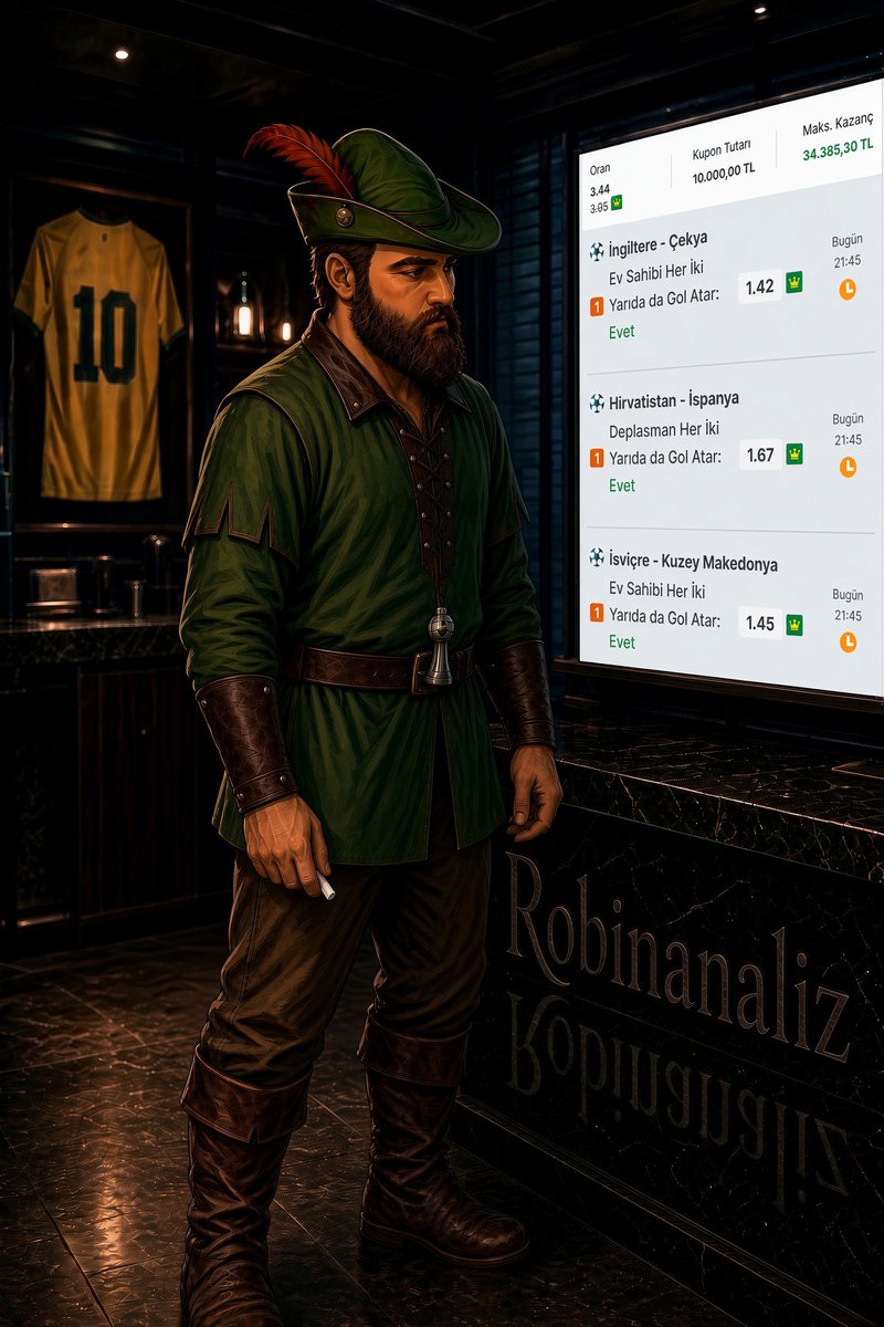 Robinanalizz's tweet photo. 6 Ekim Günün Kuponu
Analiz tamam oklarımızın hedefi bulması dileğiyle 🏹 https://t.co/z7SSO4An60