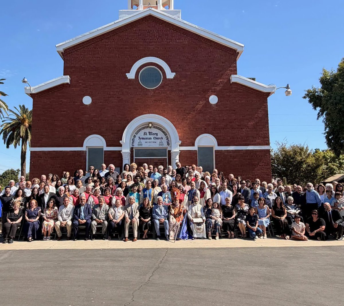 RepJimCosta's tweet photo. For 115 years, St. Mary Armenian Apostolic Church has kept Armenian faith, culture, and traditions strong in the Central Valley, serving generations of Armenian families.

It was a privilege to celebrate this historic milestone alongside His Eminence Archbishop Hovnan Derderian and present a Congressional Recognition honoring St. Mary’s enduring legacy and its important place in our Valley’s Armenian community.