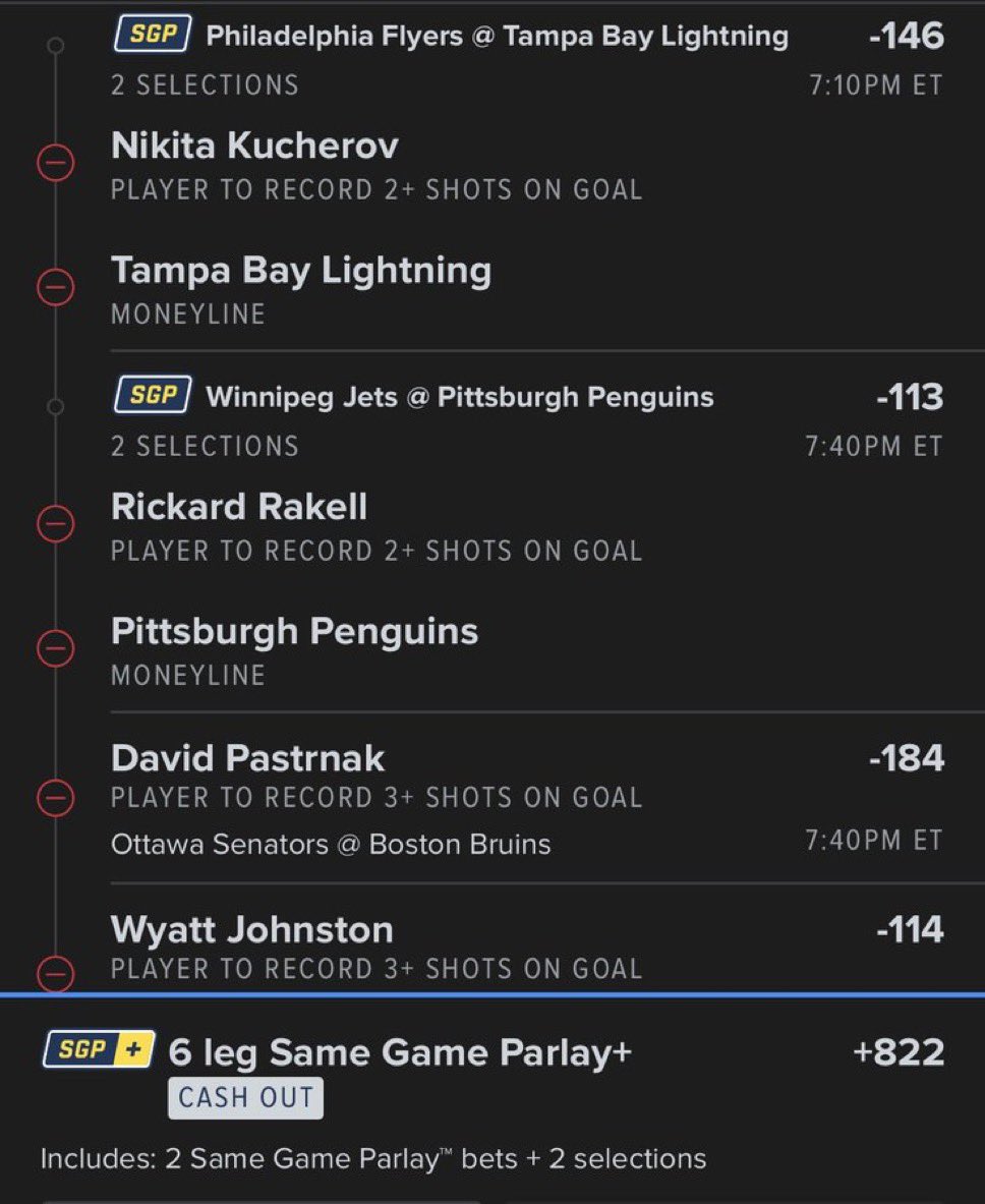 crownedcapper's tweet photo. 🏒 HOCKEY PARLAY LOCKED 🔒

$50 ➡️ $411 💸🔥
LET’S TURN THIS INTO A NICE LITTLE CASHOUT 👀💰

@Playbook

follow for more picks🔥 https://t.co/mep32Zzegl