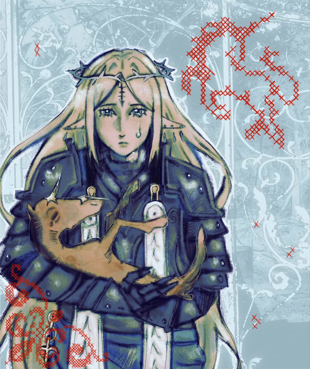 Rowb1e's tweet photo. I will die your daughter #wuwa #cartethyia https://t.co/aW0p0uTlJ6