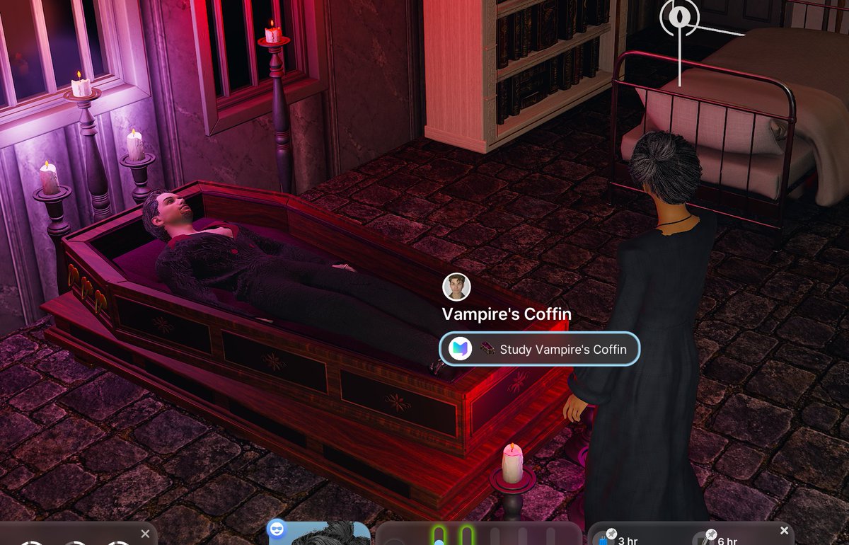 InzoiAgeOfMagic's tweet photo. Something dark and undead is coming to age of magic, and the witches know... #Inzoi #Vampires #AgeOfMagic #Sims4 #Mod https://t.co/H6NZs5wSpq