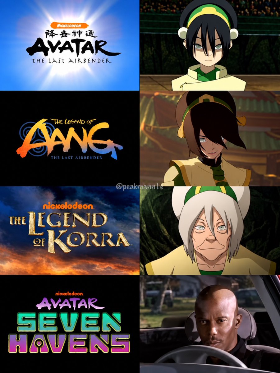 peakmann1e's tweet photo. I know Toph will somehow return in Avatar Seven Havens, but I just can’t prove it https://t.co/m4zKhIPGx2