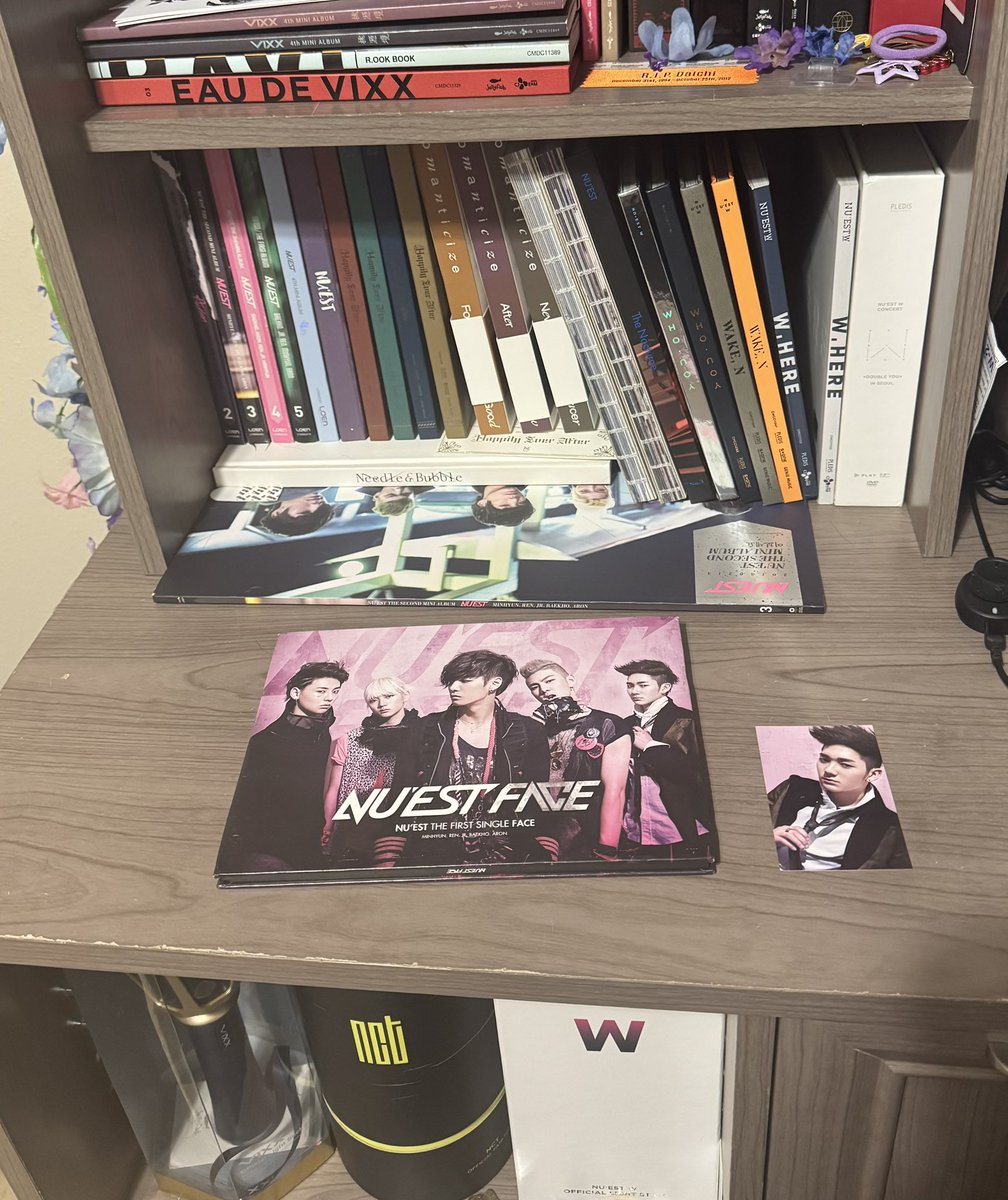 kibumblebee_'s tweet photo. proud new owner of NU’EST FACE FIRST SINGLE 🤩 https://t.co/4HHLf6sDv7
