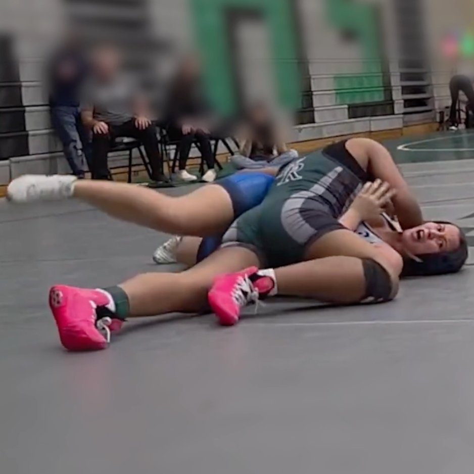 KristenWaggoner's tweet photo. Kallie was sexually assaulted during a wrestling match—by an opponent she later learned was male.
 
She hasn’t wrestled since. Washington state refuses to protect her from facing male opponents.
 
We’ve asked SCOTUS to intervene so she can return to the sport she loves. 🧵⬇️