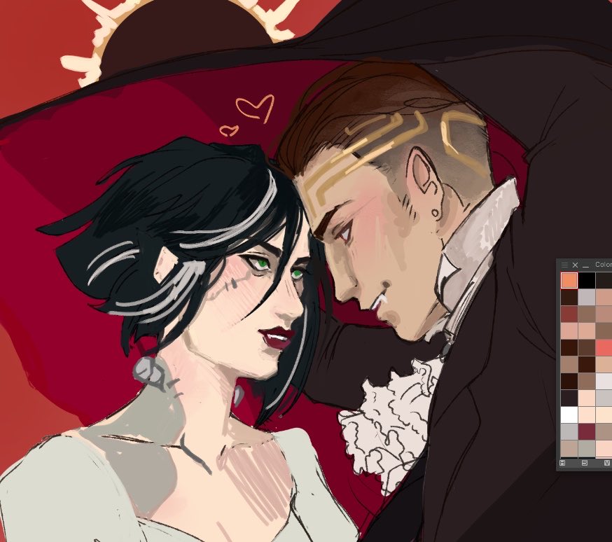 1vysedge's tweet photo. #chiper  halloween WIP ^-^ https://t.co/8uHUZNNJlV