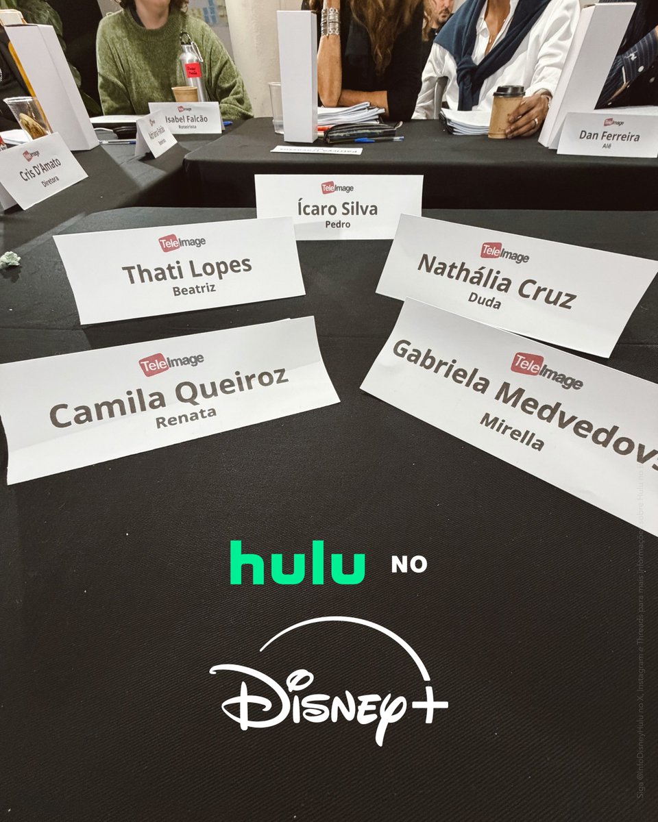 InfoDisneyHulu's tweet photo. Camila Queiroz, Gabriela Medvedovsky, Thati Lopes, Nathália Cruz e Ícaro Silva serão os protagonistas de nova série do Disney+.

A trama acompanha quatro amigas enfrentando os desafios dos 30 e poucos anos. https://t.co/EVQxaAETSQ