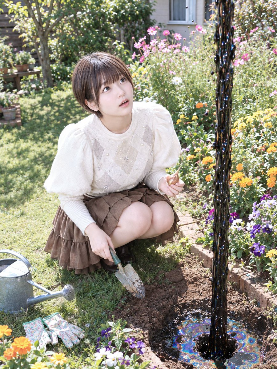 caia_ai's tweet photo. おはよう〜🔆
#石油の日  #今日は何の日
ｼｭｰｰｰ!😳なにこれ🛢️ｼｭｰｰｰｰ!!⛲なにこれ～😆 https://t.co/gn2mATIVPu