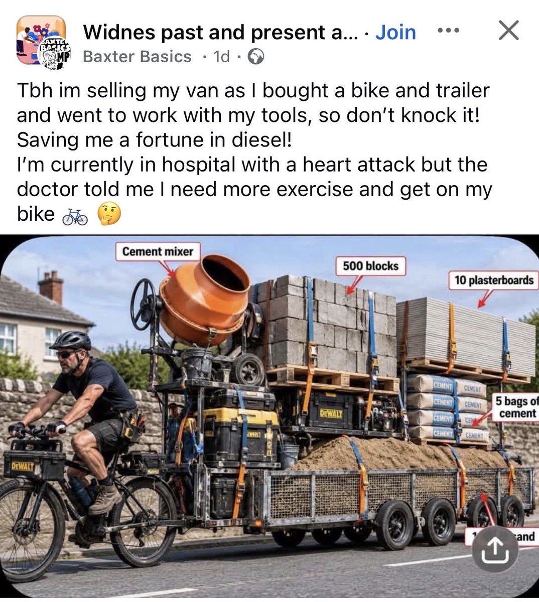UnashamedBrit's tweet photo. See all you lazy builders, it can be done… https://t.co/bekrA02juW