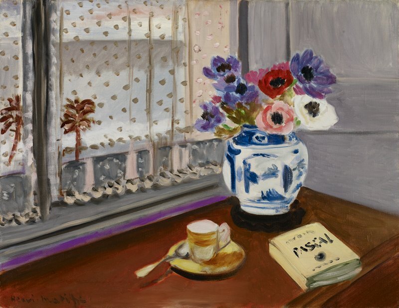 artistmatisse's tweet photo. Still Life with Pascal’s "Pensées" #artbots #matisse https://t.co/EtpdwBovIV
