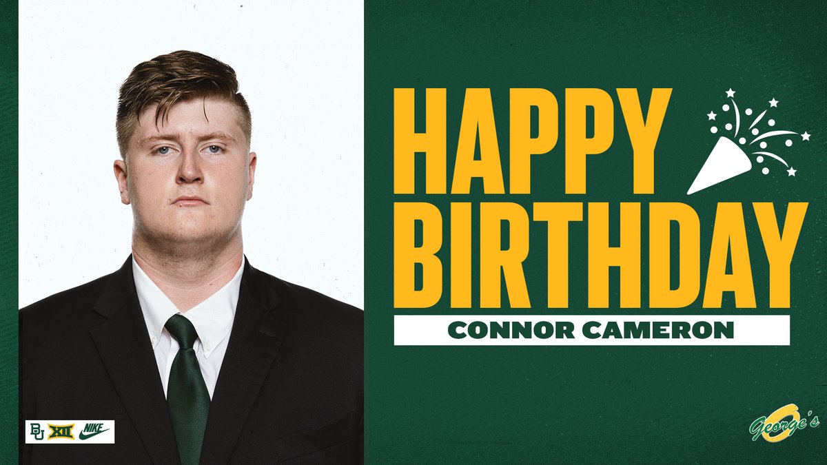 BUFootball's tweet photo. Happy Birthday, @ConnorC_2024!

#SicEm https://t.co/GZAOEojMlG