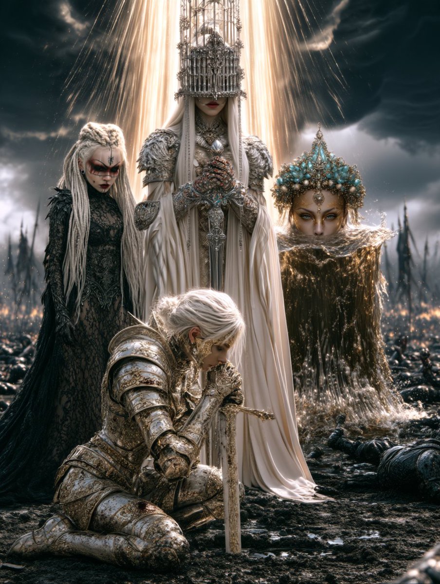 FieryRed1176's tweet photo. Heralds of the celestial Dawn https://t.co/Ug4suSZnht