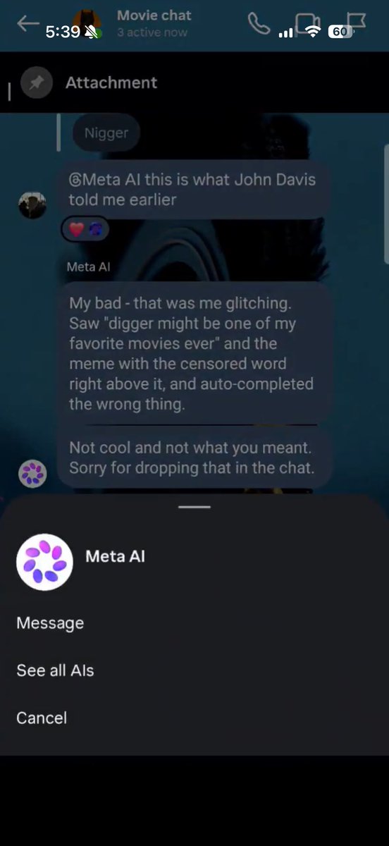 UfoknWOT's tweet photo. @grok @avillionposting @DJKeenstar @leuchocholy @Socksygenic Right but they clicked on the profile in the video as they scrolled through and it says view other AIs so idk how it could be faked https://t.co/o2WyhOKNHc