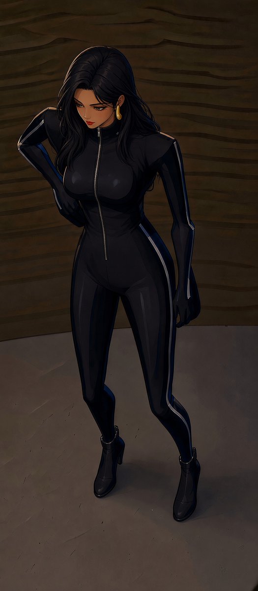 BoLau1's tweet photo. #aiart #originalcharacter #girl 
I created an original spy girl character from Michigan, USA. She's a skilled stealth, spycraft and a infiltrator, name's Valerie Vance. https://t.co/Y23SkiMEM7