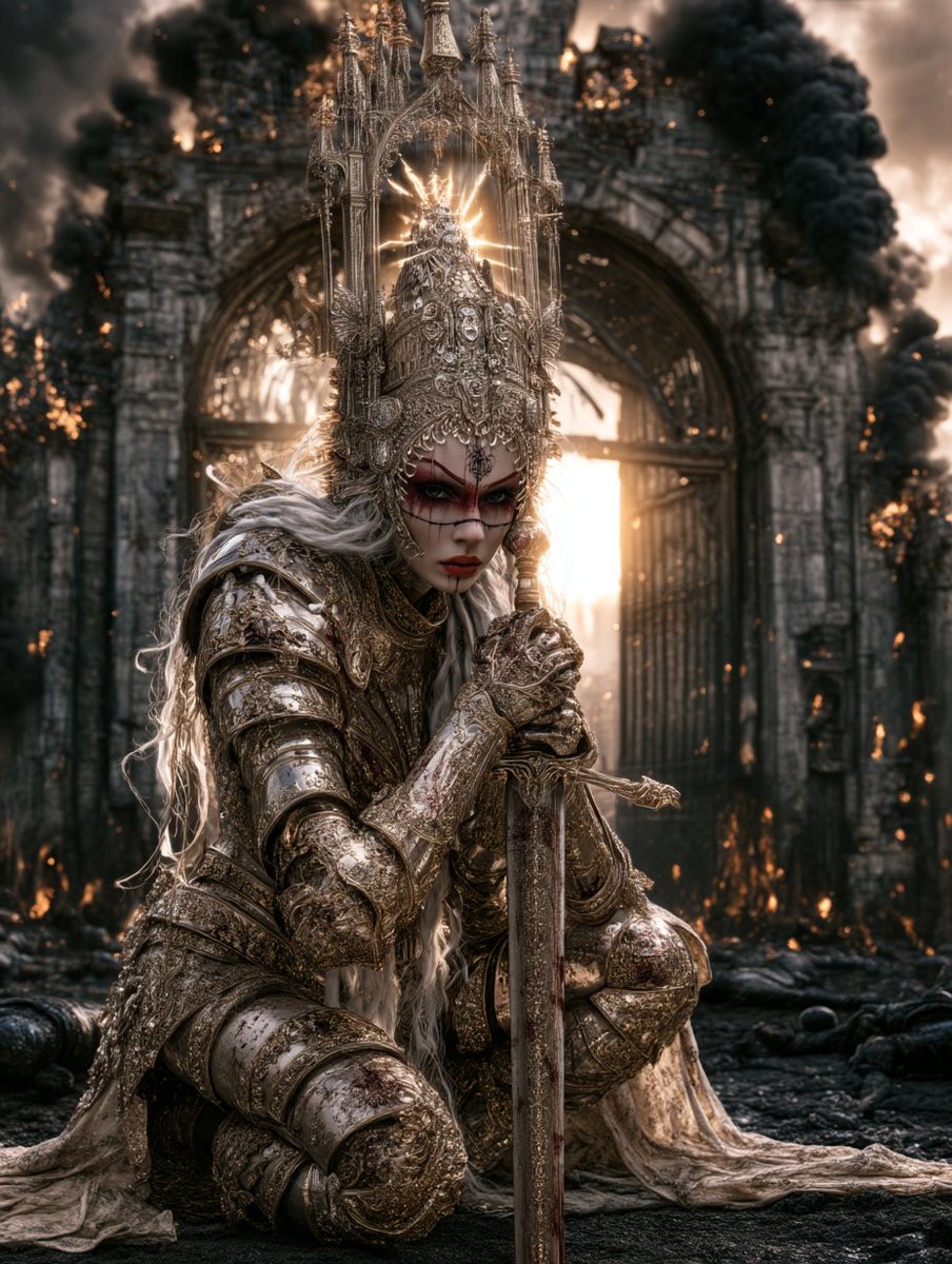 FieryRed1176's tweet photo. Cruzada, the Herald of Light https://t.co/85FLAzaHNa