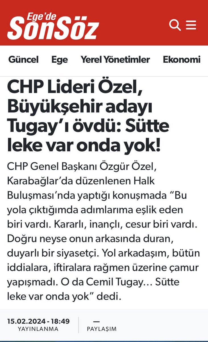 Esmer145368's tweet photo. @ATuncayOzkan Böyle diyodu genelbaşkanın ama.
Ne oldu süt mü bozuldu ?
Yoksa maya mı tutmamış https://t.co/l4YQyBjOS3