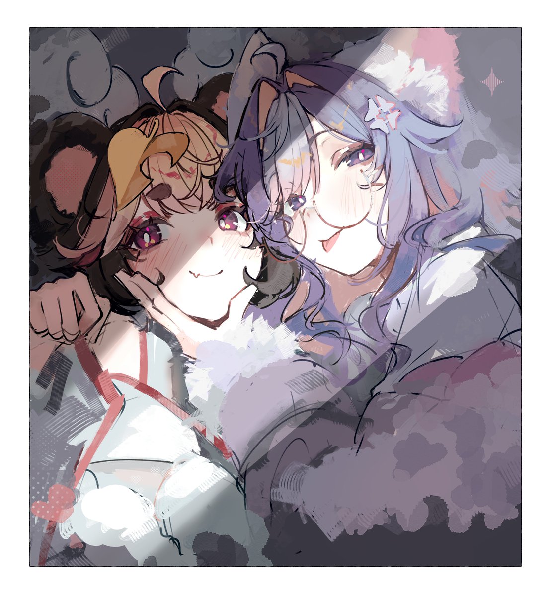 sakoneko_'s tweet photo. 🌸🍃 #sketchsako https://t.co/YrW36CTk05