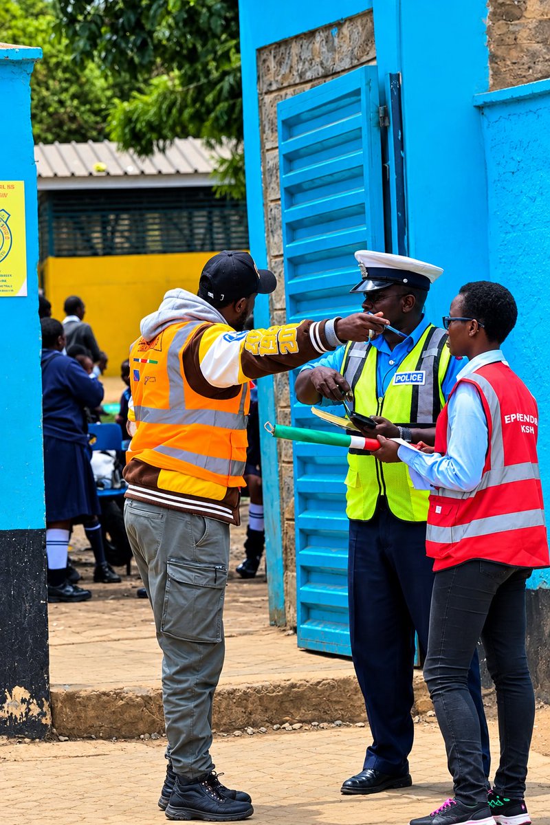 itcdigitalke's tweet photo. 🚸 DAY 1, DONE! STILL STANDING. STILL MAKING HISTORY.
28 hours. One mission. Safer school zones.
These are moments from Day 1 as Marvin Osigo continues his extraordinary Traffic Marshal challenge at Kinyanjui Road Primary & Junior School, Riruta.

Today is Day 2. Come see it for yourself.
Turn up. Witness the challenge. Be part of the story.
📍 Kinyanjui Road Primary & Junior School, Riruta
⏰ Today until 5PM

History is still being made. 🚸
#28HoursForSafeSchoolZones #MarvinOsigo #MrStop #iTCMedia #SchoolZoneSafety #RoadSafety #Riruta #Nairobi