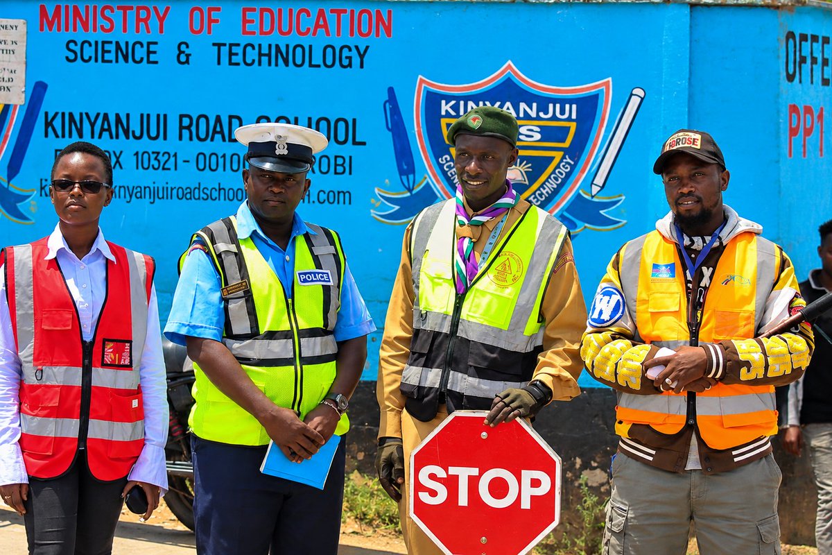 itcdigitalke's tweet photo. 🚸 DAY 1, DONE! STILL STANDING. STILL MAKING HISTORY.
28 hours. One mission. Safer school zones.
These are moments from Day 1 as Marvin Osigo continues his extraordinary Traffic Marshal challenge at Kinyanjui Road Primary & Junior School, Riruta.

Today is Day 2. Come see it for yourself.
Turn up. Witness the challenge. Be part of the story.
📍 Kinyanjui Road Primary & Junior School, Riruta
⏰ Today until 5PM

History is still being made. 🚸
#28HoursForSafeSchoolZones #MarvinOsigo #MrStop #iTCMedia #SchoolZoneSafety #RoadSafety #Riruta #Nairobi