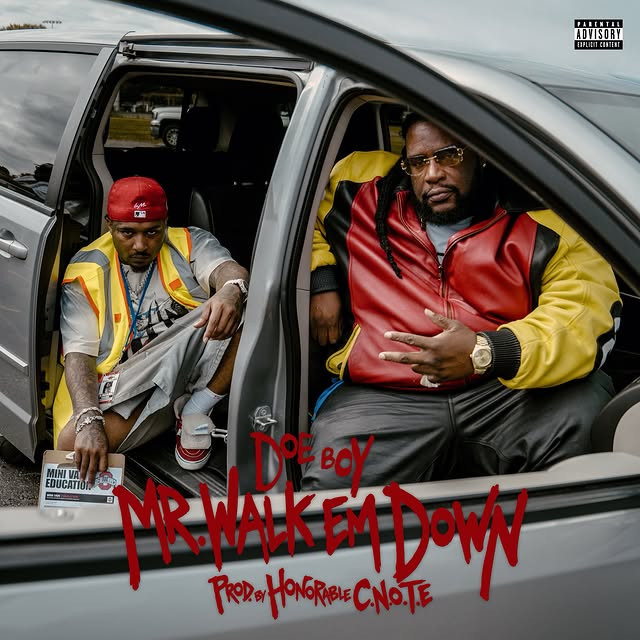 manyreports's tweet photo. 🚨 Doe Boy just announced a new single

"Mr. Walk Em Down" drops this Friday, Oct 9
prod. by Honorable C.N.O.T.E.

the cover shows him posted up in a minivan, parental advisory sticker included

pre-save link is already live in his bio

#DoeBoy #MrWalkEmDown #NewMusic #HipHop https://t.co/K4jlIU9Xrd