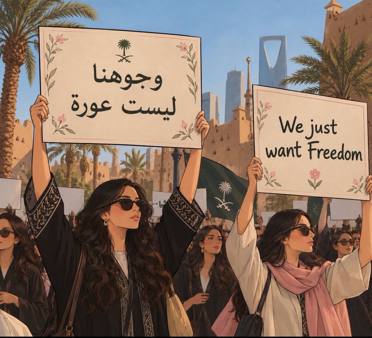 vave991's tweet photo. Our Faces, Our Choice
#٢٠٣٠_بلا_نقاب6 https://t.co/CYikxnvcqn