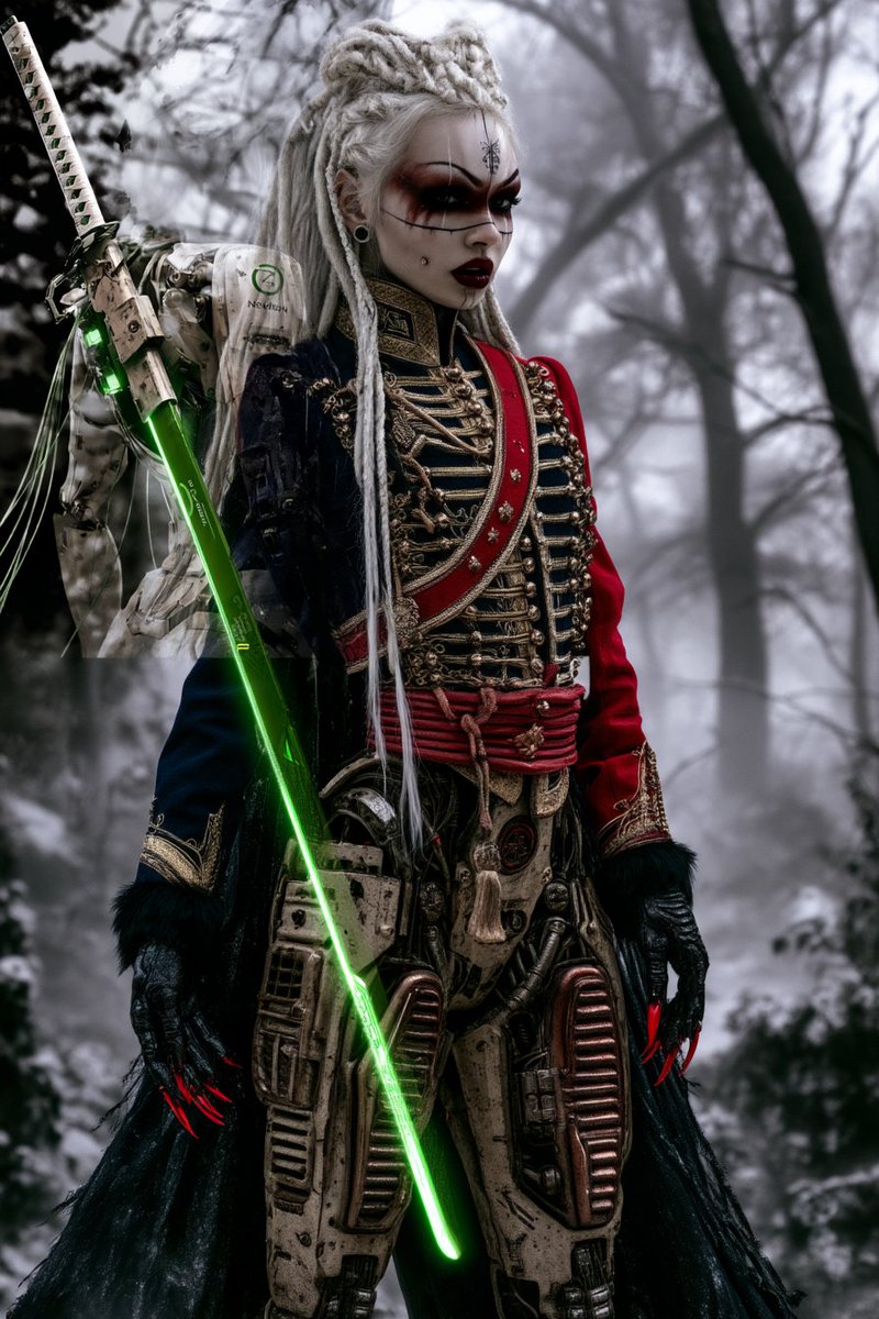 FieryRed1176's tweet photo. Deaths Fusilier, Combat Cyborg Angelina https://t.co/kSId9DhOcB