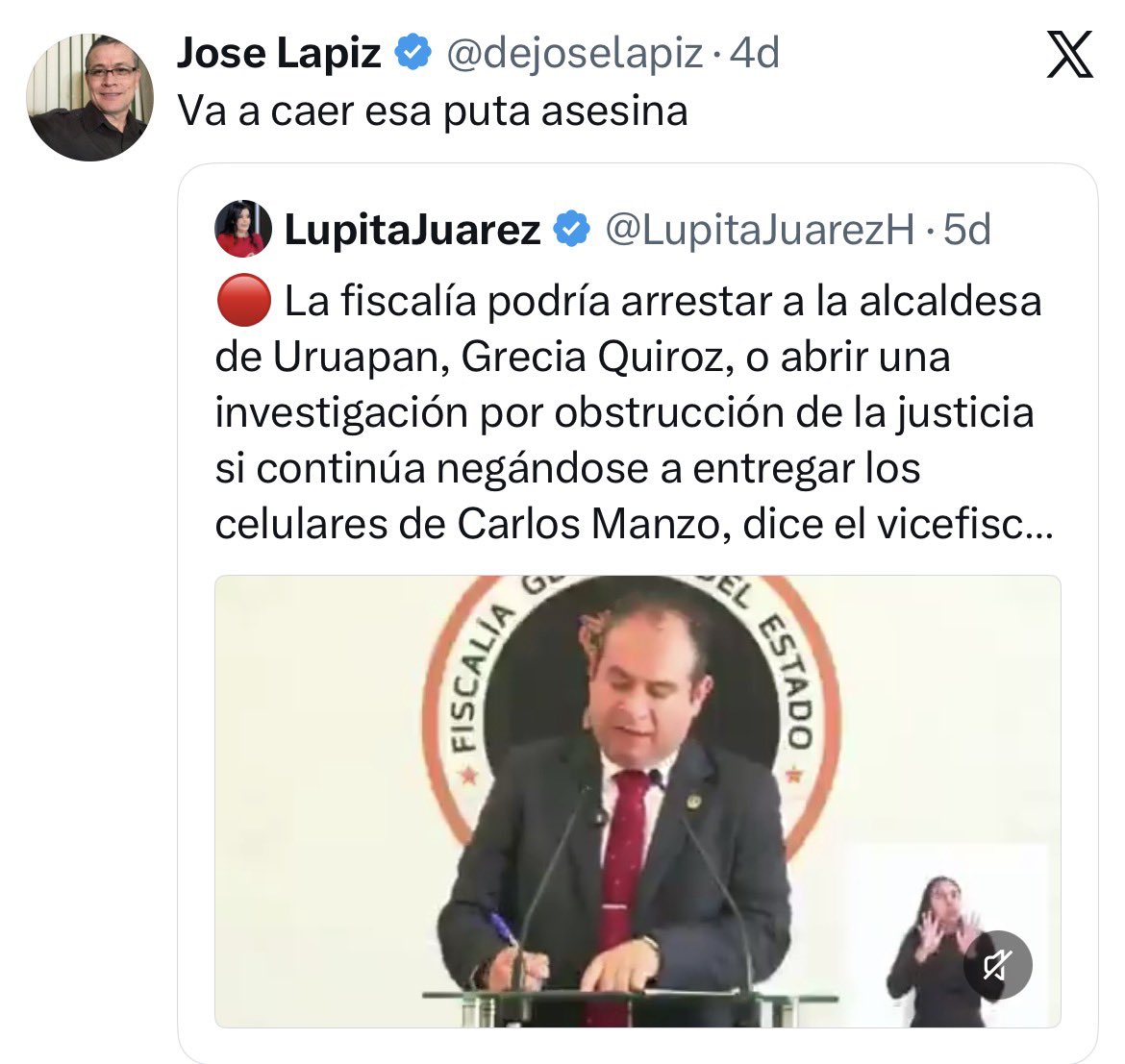 letroblesrosa's tweet photo. El humanismo de morenistas.

A ver si @OHarfuch y @LuisaAlcalde incluyen esta cuenta en la nueva comisión. https://t.co/4XZl8pGcba