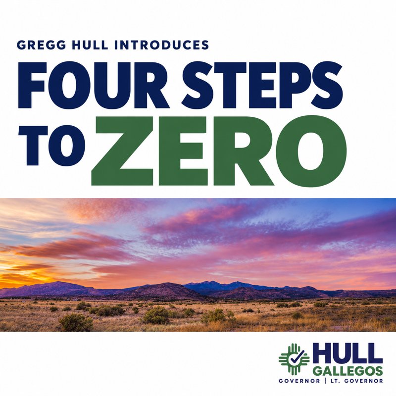GreggHullforNM's tweet photo. You work hard for your paycheck. You deserve to keep more of it.

Today, I introduced Four Steps to Zero, my proposal to gradually eliminate New Mexico’s personal income tax—with financial safeguards at every step to protect essential services and our state’s stability.

The first step alone could mean $800 more each year for a single filer earning $40,000, or $1,739 more for a married couple filing jointly earning $200,000. As the plan advances, those savings would grow.

That’s more breathing room for groceries, bills, and saving for your children’s future.

New Mexico’s success should be felt around your kitchen table.

Priorities - Gregg Hull for Governor https://t.co/ob4S3cz46w