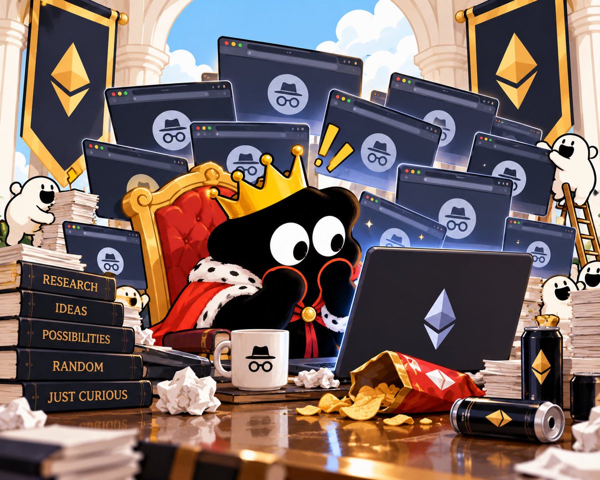 ClausCoinETH's tweet photo. claus discovered incognito mode.

he has opened 37 tabs.

nobody knows what he is researching.
claus included.

the intelligence is now accepting donations of RAM.

CA: 0xa606d433971e9ee140e234daa7c94c476e10ead1

$CLAUS #Ethereum https://t.co/IMb4UH9upj