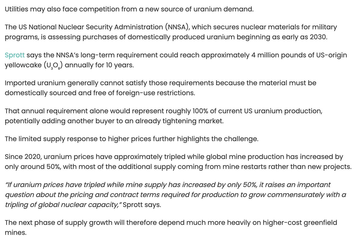 Fava1668315's tweet photo. What is it they say about a watched pot? #U308 #Uranium https://t.co/jnC8xEhl7j